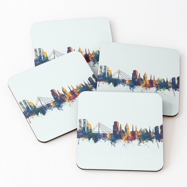 Item preview, Riga Latvia Skyline designed and sold by ArtPrints.