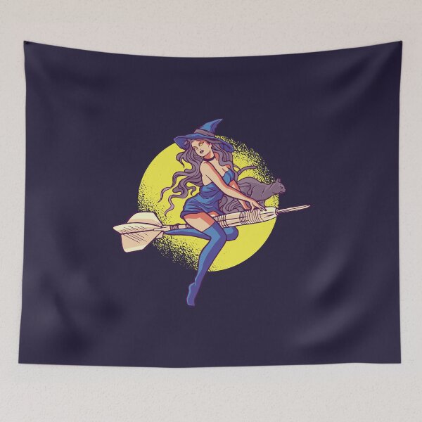 Item preview, Darts witch rides an arrow designed and sold by DerSenat.
