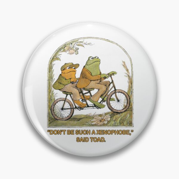 Item preview, Frog and Toad - Don't be such a xenophobe designed and sold by helengarvey.