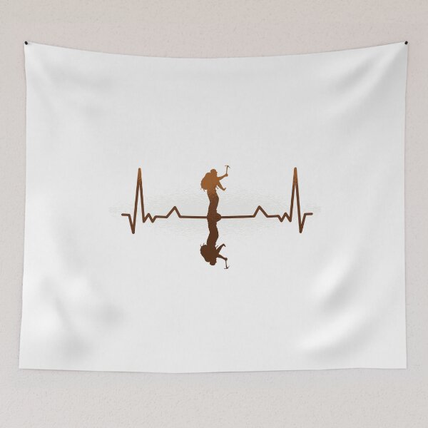Item preview, Mountaineers, mountaineering, heartbeat designed and sold by DerSenat.