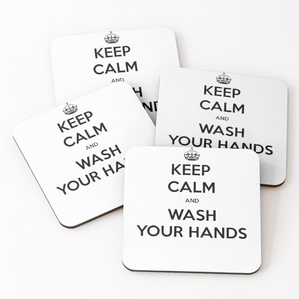 Item preview, Keep Calm and Wash Your hands designed and sold by vellond.