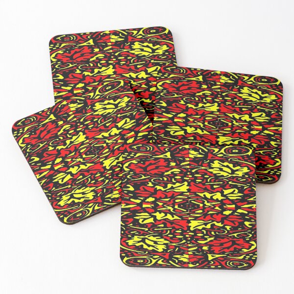 Item preview, RED BLACK YELLOW-292 designed and sold by Infopreneur1231.