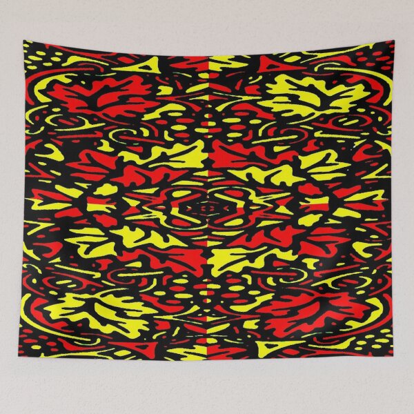 Item preview, RED BLACK YELLOW-292 designed and sold by Infopreneur1231.