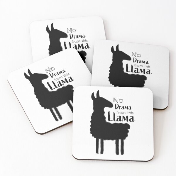 Item preview, No Drama from this Llama designed and sold by helengarvey.