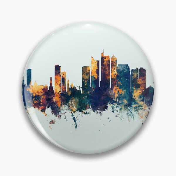 Artikelvorschau, Manila Philippines Skyline entworfen und verkauft von ArtPrints.