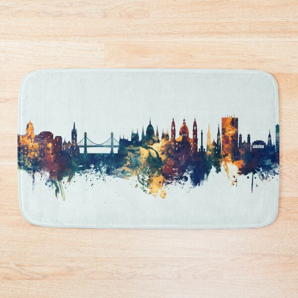Item preview, Budapest Hungary Skyline designed and sold by ArtPrints.