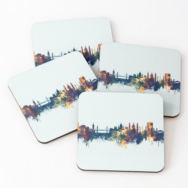 Item preview, Budapest Hungary Skyline designed and sold by ArtPrints.