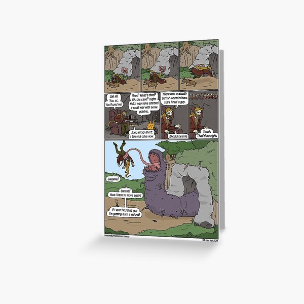 Rumors of my death were greatly exaggerated, and spread by me. Greeting Card