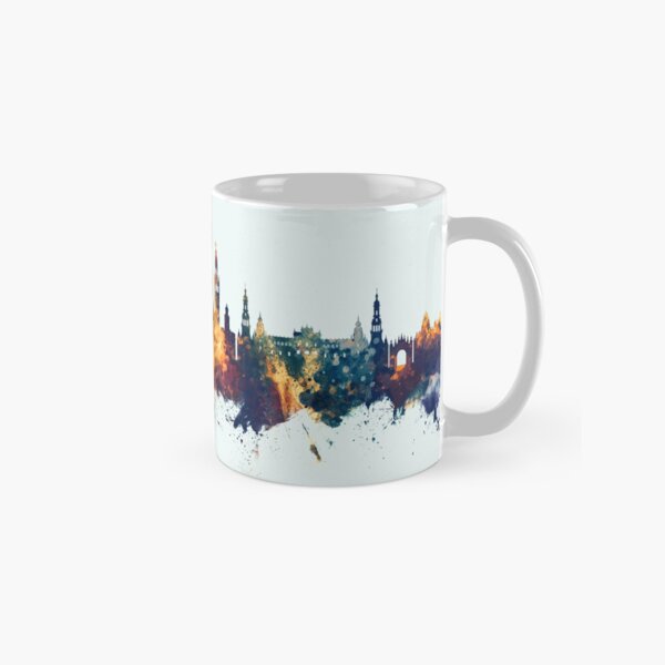 Vista previa del artículo con la obra «Sevilla Spain Skyline», diseñado y vendido por ArtPrints.