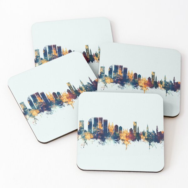 Item preview, The Hague Netherlands Skyline designed and sold by ArtPrints.