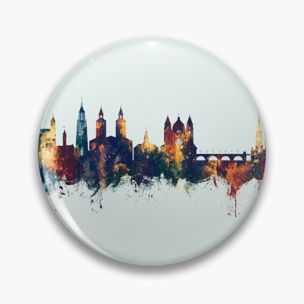 Item preview, Maastricht The Netherlands Skyline designed and sold by ArtPrints.