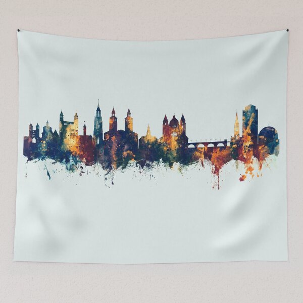 Item preview, Maastricht The Netherlands Skyline designed and sold by ArtPrints.