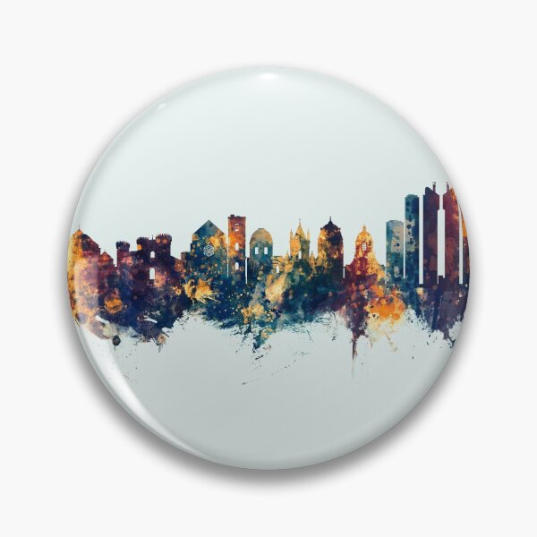 Item preview, Naples Italy Skyline designed and sold by ArtPrints.