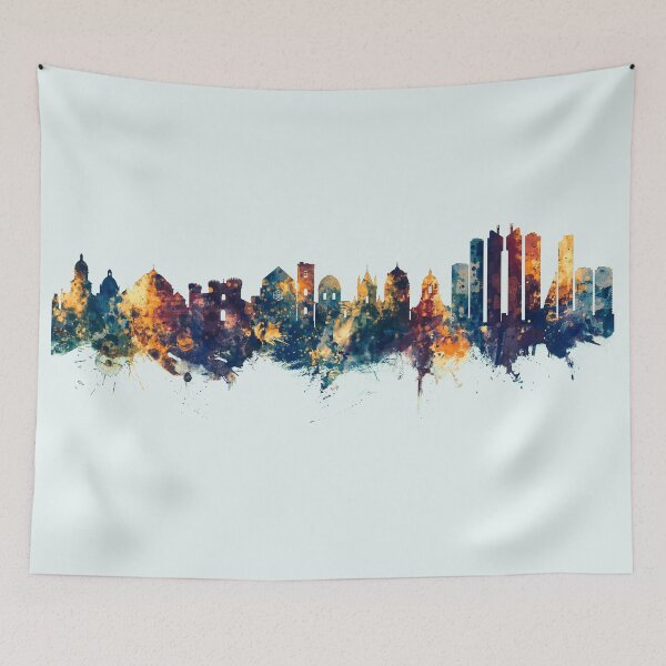 Item preview, Naples Italy Skyline designed and sold by ArtPrints.