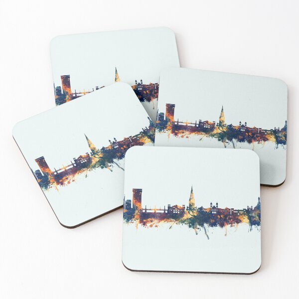 Item preview, San Sebastian Spain Skyline designed and sold by ArtPrints.