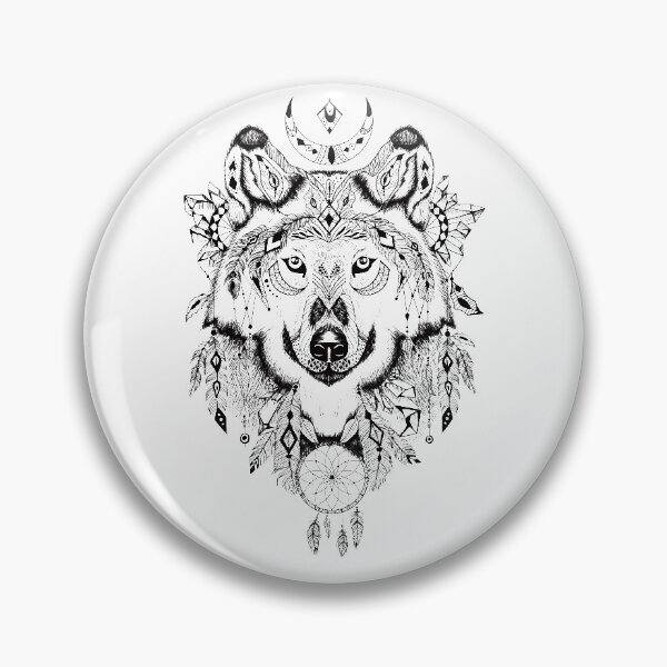 Item preview, Black wolf designed and sold by kpopmusicn1.