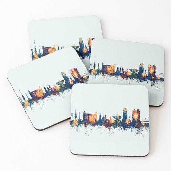 Item preview, Bratislava Slovakia Skyline designed and sold by ArtPrints.