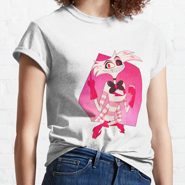 Hazbin Hotel Angel Dust T Shirts Redbubble 