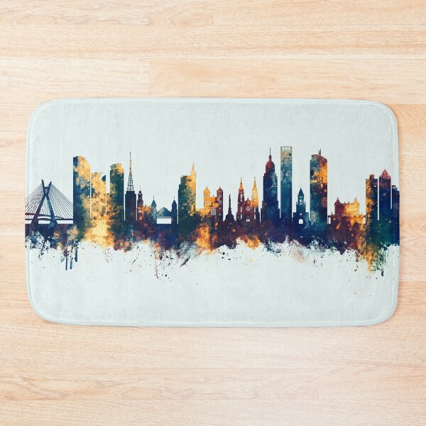 Item preview, São Paulo Skyline Brazil designed and sold by ArtPrints.