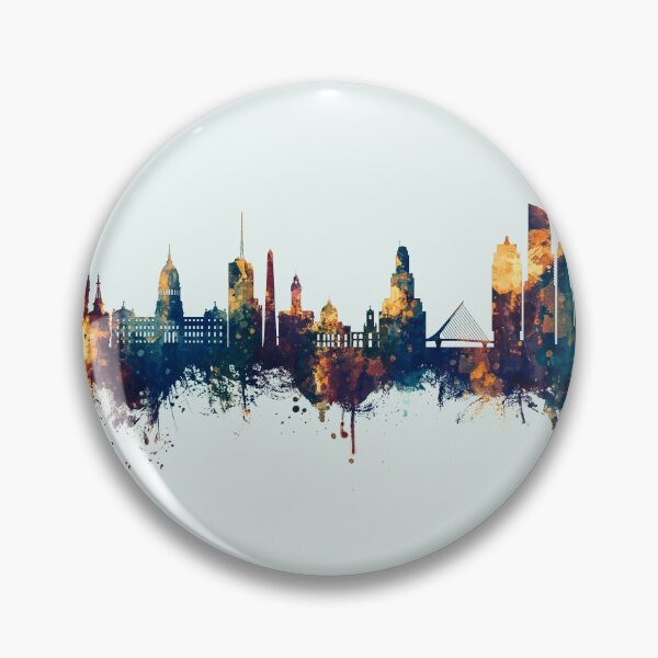 Item preview, Buenos Aires Argentina Skyline designed and sold by ArtPrints.
