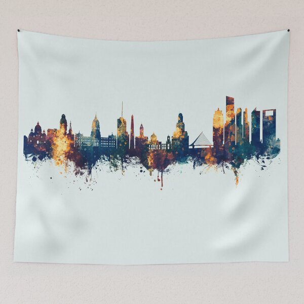 Item preview, Buenos Aires Argentina Skyline designed and sold by ArtPrints.