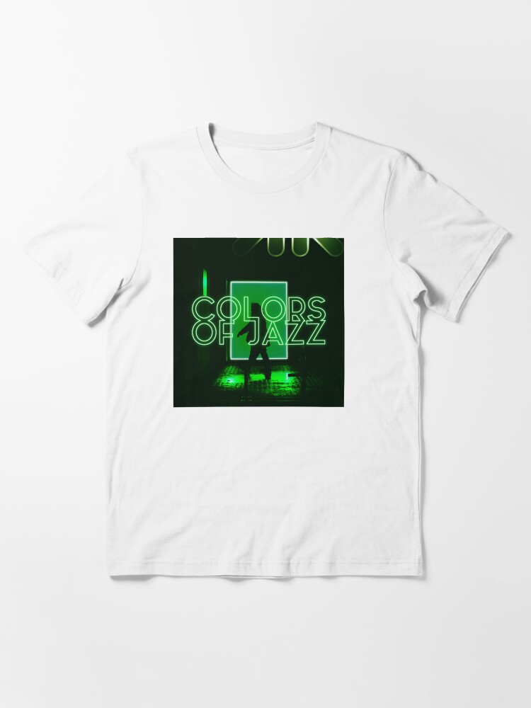 Alternate view of Colors of Jazz - Green Essential T-Shirt