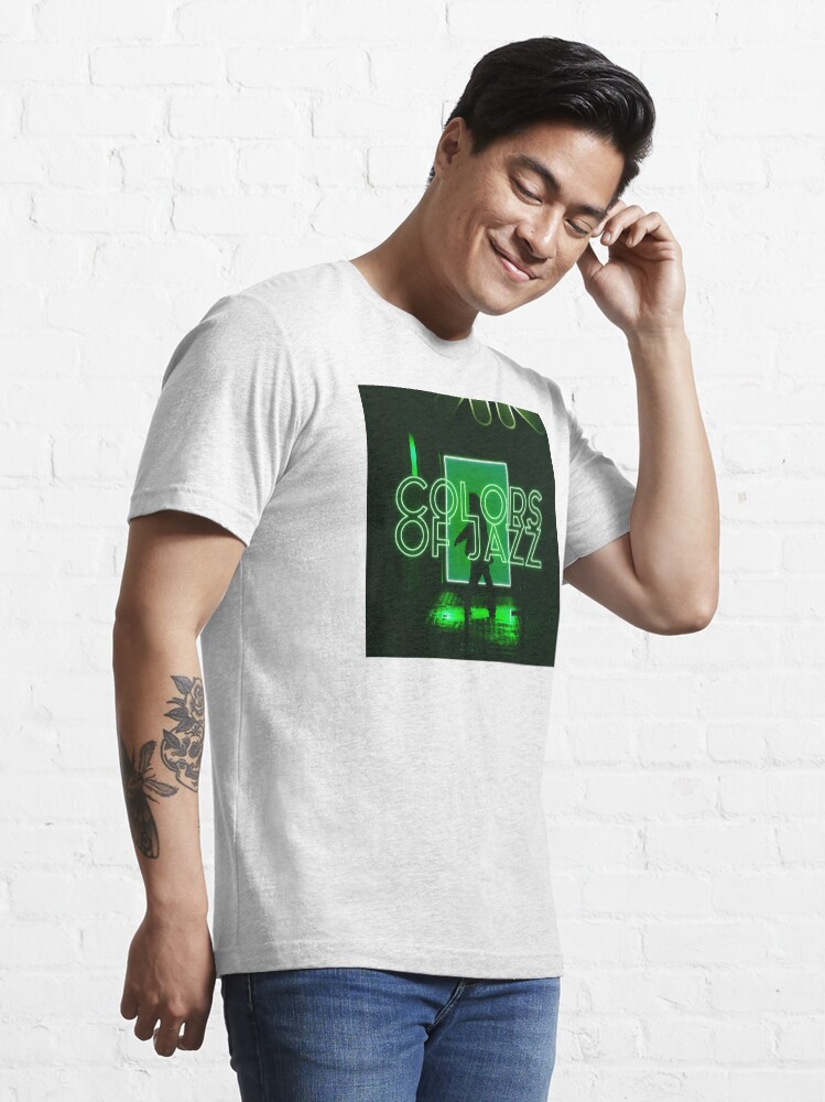 Alternate view of Colors of Jazz - Green Essential T-Shirt