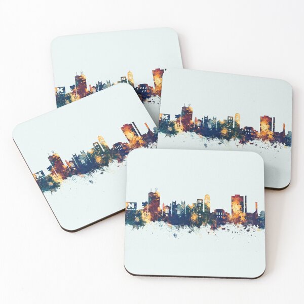 Item preview, Ann Arbor Michigan Skyline designed and sold by ArtPrints.