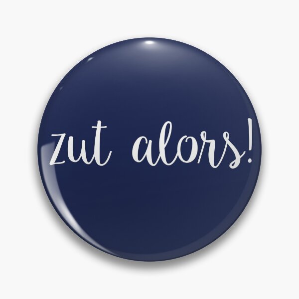 Item preview, zut alors! navy designed and sold by sharpstuff.