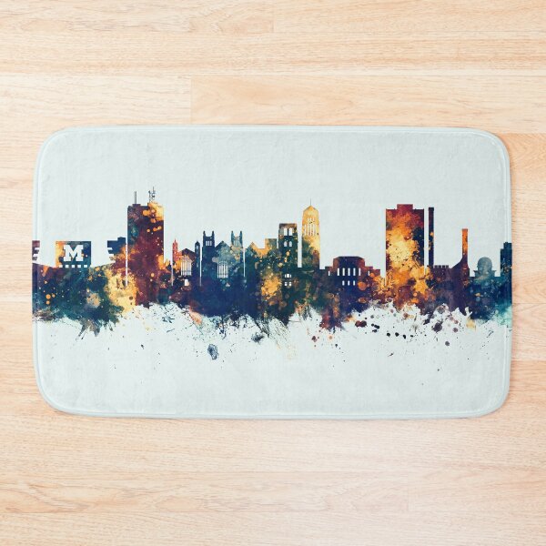 Item preview, Ann Arbor Michigan Skyline designed and sold by ArtPrints.