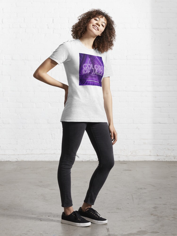 Alternate view of Colors of Jazz - Purple Essential T-Shirt