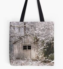 Snowy Scene Tote Bag