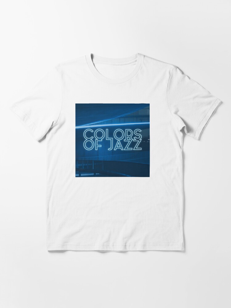 Alternate view of Colors of Jazz - Blue Essential T-Shirt
