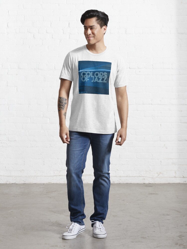 Alternate view of Colors of Jazz - Blue Essential T-Shirt