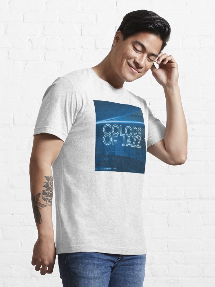 Alternate view of Colors of Jazz - Blue Essential T-Shirt