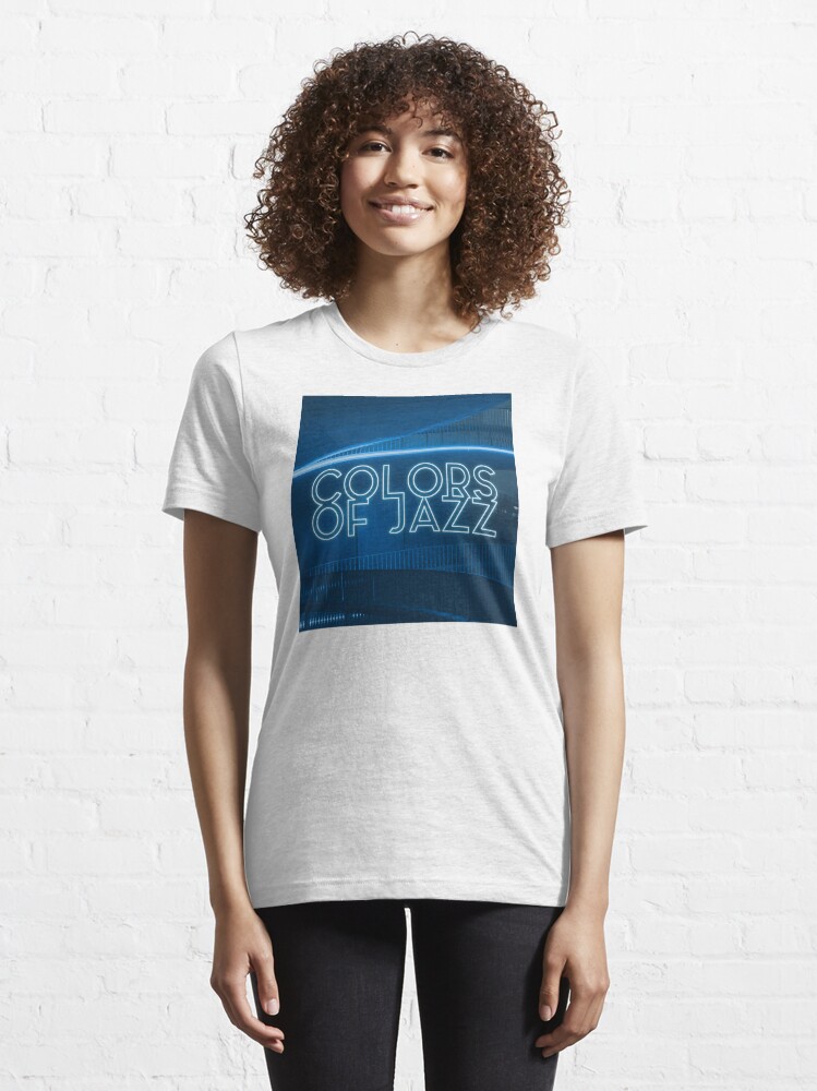 Alternate view of Colors of Jazz - Blue Essential T-Shirt