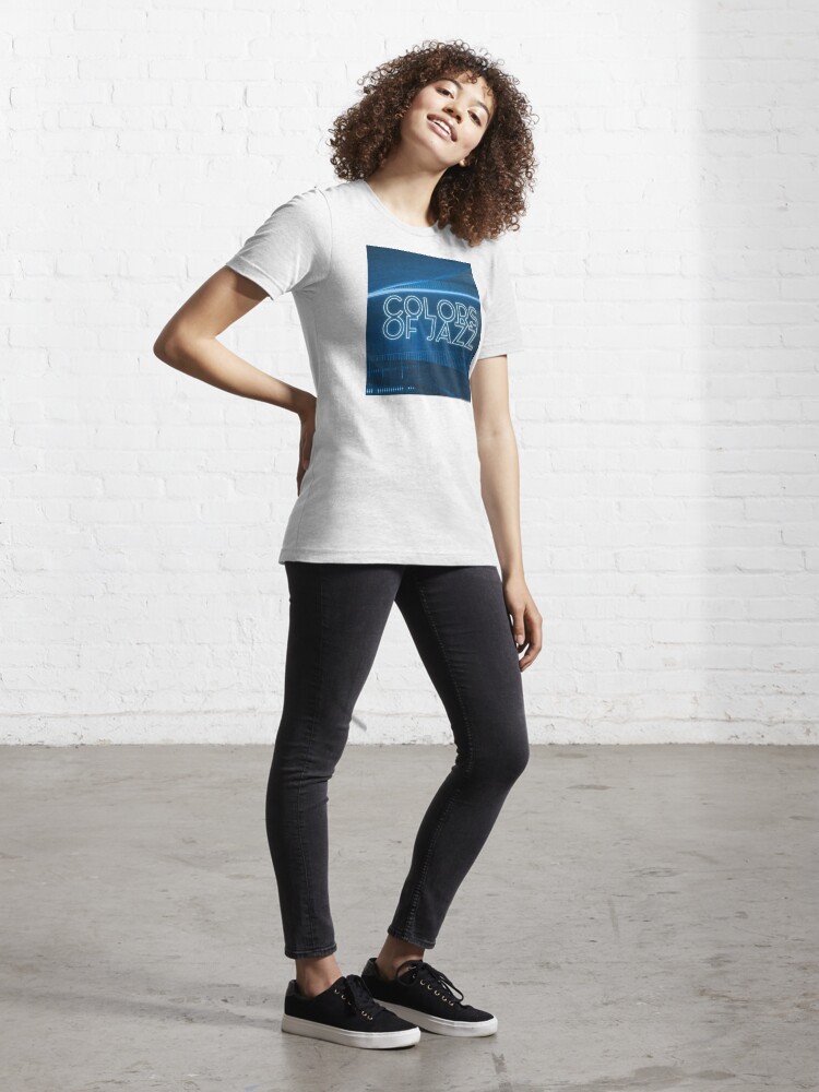 Alternate view of Colors of Jazz - Blue Essential T-Shirt