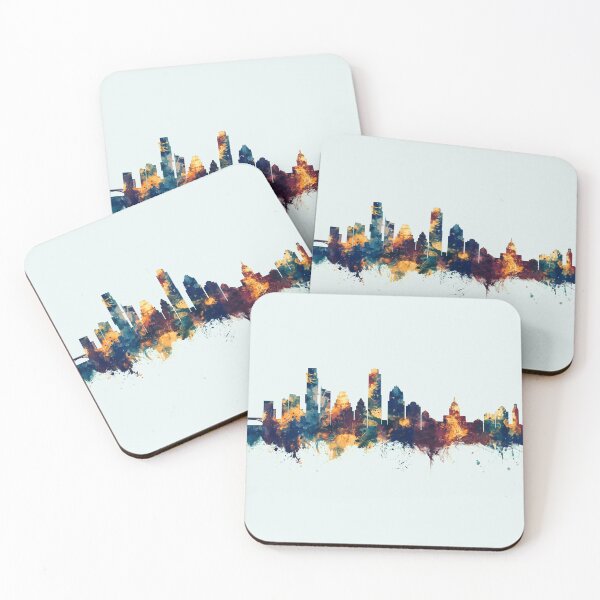 Item preview, Austin Texas Skyline designed and sold by ArtPrints.