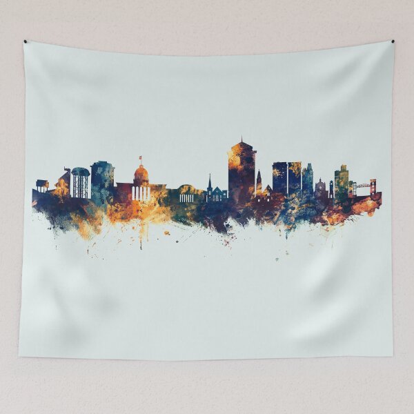 Item preview, Montgomery Alabama Skyline designed and sold by ArtPrints.