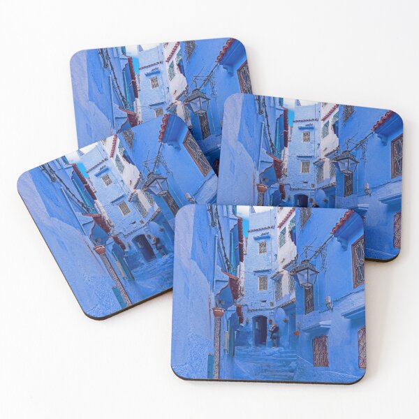 Item preview, Chefchaouen street, Morocco designed and sold by bulljup.