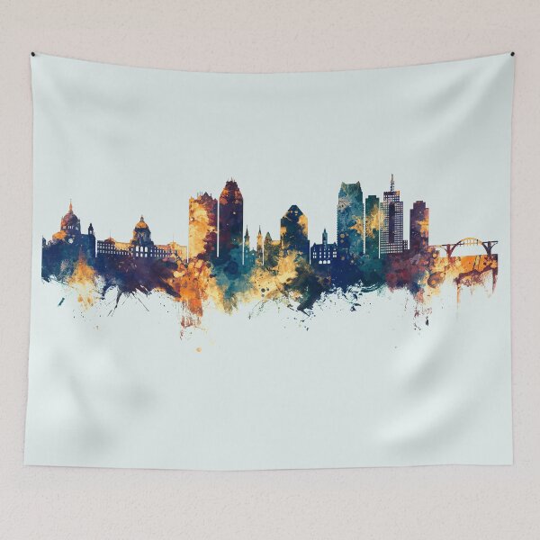 Item preview, Saint Paul Minnesota Skyline designed and sold by ArtPrints.
