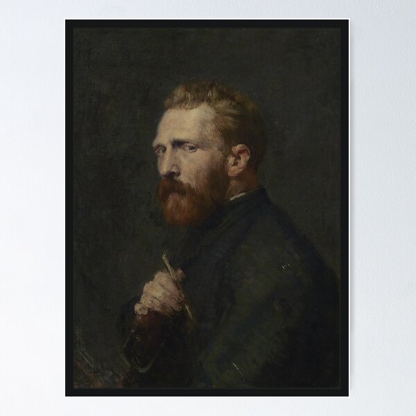 Vista previa del artículo con la obra «Retrato de Vincent van Gogh (1886) de John Russell», diseñado y vendido por knightsydesign.