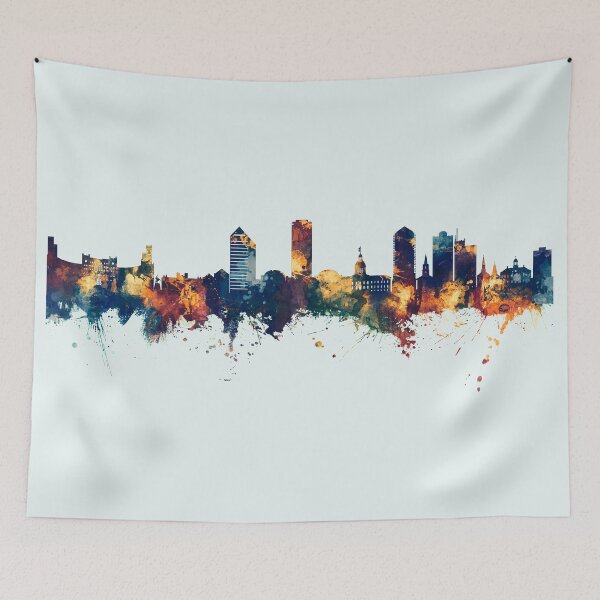 Item preview, Tallahassee Florida Skyline designed and sold by ArtPrints.