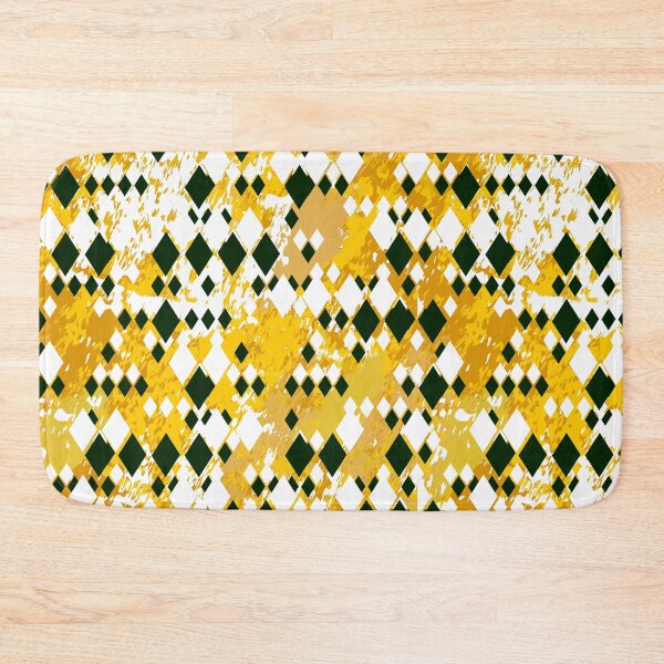 Item preview, Black and white rhombuses on oche textured background designed and sold by IrinaIkar.
