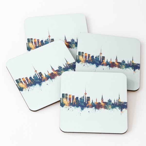 Item preview, Tallinn Estonia Skyline designed and sold by ArtPrints.