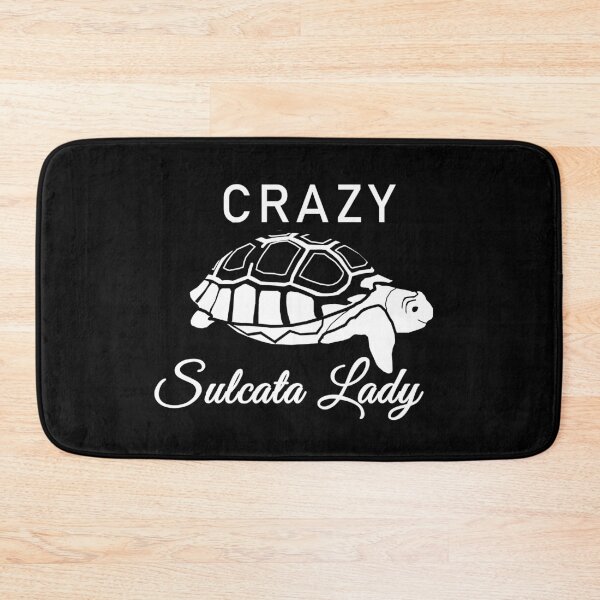 Item preview, Crazy Sulcata Lady - Buddy the Tortoise Dark designed and sold by TeamManja.