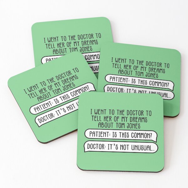 Item preview, Dreams About Tom Jones - It's Not Unusual Joke designed and sold by JackCurtis1991.