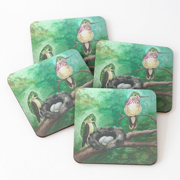 Item preview, Hummingbirds on a Nest designed and sold by QuillWriter.