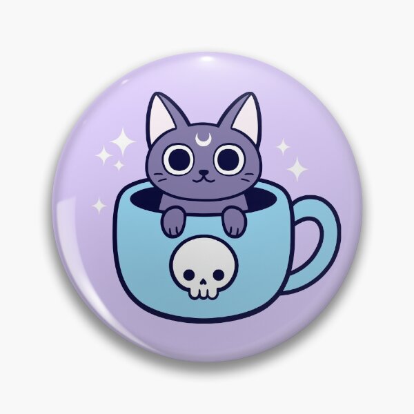 Chat Magique / Thé Black Magic Badge