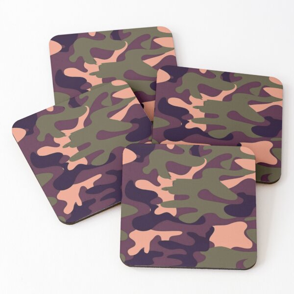 Item preview, Black and purple pink kai camouflage designed and sold by philippe souvy.